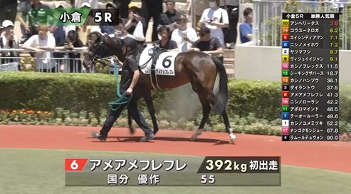 【日曜小倉5R九州産馬新馬戦】ネロだらけの大運動会