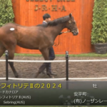 【セレクトセール2025】セルフレスリーの2024(父フライトライン)が19,000万円で落札 他