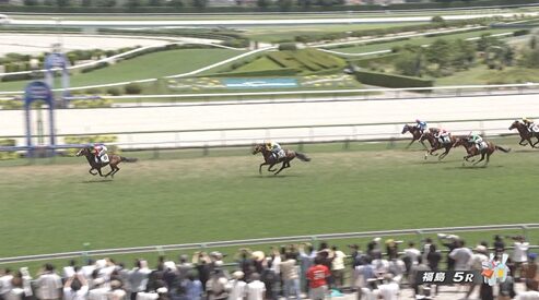 【日曜福島5R新馬戦】ヴァンゴッホ産駒のオブラプリーマがキタ━━━━(゚∀゚)━━━━!!