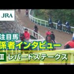 【注目馬 関係者インタビュー】2025年 レパードステークス|JRA公式