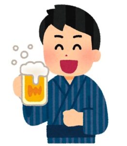 競馬場で飲むビール