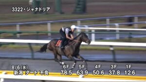 【レパードステークス2025】追い切り/動きからレースを紐解く