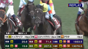 札幌記念こんな荒れたの久々やな