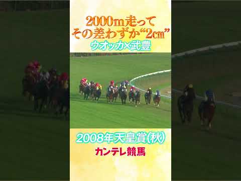 #競馬 #天皇賞秋  #ウオッカ  #武豊