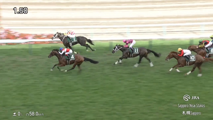 【札幌2歳ステークス2025】結果・動画/ショウナンガルフが人気に応え快勝