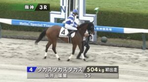 【阪神3R】タカスタカスタカス＆坂井騎手がｷﾀ━━━━(ﾟ∀ﾟ)━━━━!!
