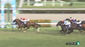 ナムラクレアさん3着