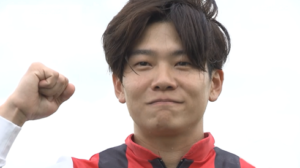 三浦騎手「お先に失礼します！！」