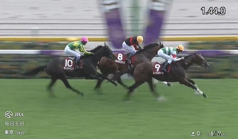 【競馬】毎日王冠は津村騎乗のレーベンスティールがV