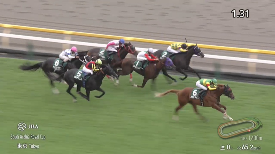 【サウジアラビアロイヤルカップ2025】結果・動画/エコロアルバが差し切り快勝