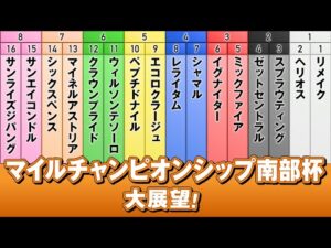 アタック！地方競馬｜第341回｜マイルチャンピオンシップ南部杯　大展望！｜NAR公式