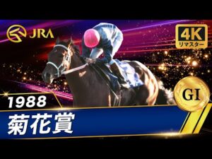 【4Kリマスター】1988年 菊花賞（GⅠ） | スーパークリーク | JRA公式