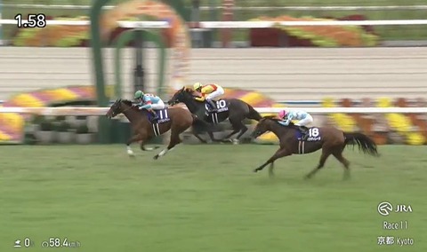 【競馬】秋華賞はルメール騎乗のエンブロイダリーがV 武豊騎乗エリカエクスプレスが2着