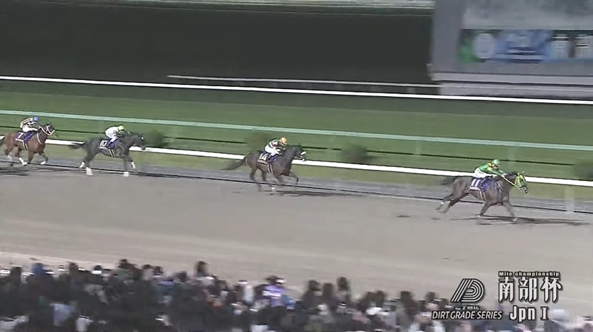 【マイルCS南部杯2025】結果・動画/ウィルソンテソーロが４馬身差圧勝