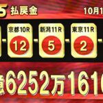 【WIN5】歴代最高額5億6252万1610円!的中1票