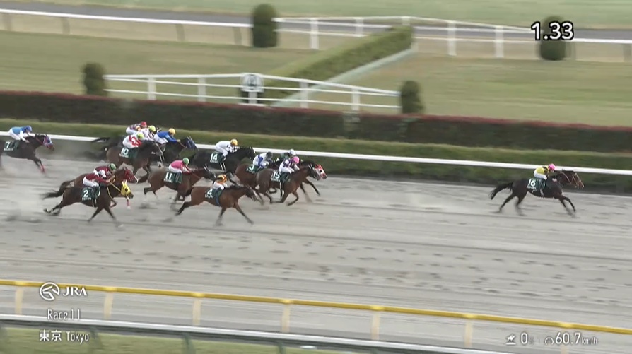 【武蔵野ステークス2025】結果・動画/ルクソールカフェが突き抜け圧勝