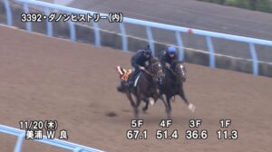 【東京スポーツ杯2歳ステークス2025】追い切り/動きを見極め勝利に近づけ