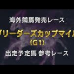 【参考レース】2025ブリーダーズカップマイル|JRA公式