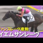 砂の良血テイエムサンレーヴが完勝！団野騎手「まだ覚えることはたくさんあるけど、いい勝ち方」2025年11月1日(土)２歳新馬　京都ダート1800m　実況：服部優陽【カンテレ公式】