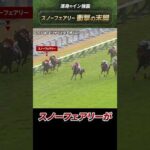 【衝撃の末脚】2010年エリザベス女王杯 #スノーフェアリー #shorts | JRA公式