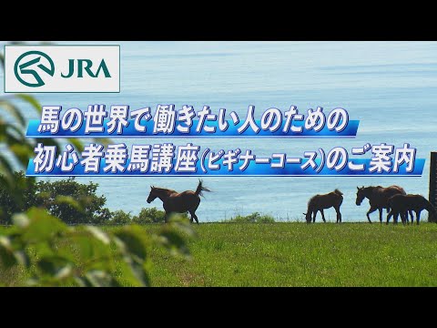 馬の世界で働きたい人のための初心者乗馬講座（ビギナーコース）のご案内 | JRA公式