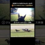 【ジョッキーカメラ×レース映像】2025年マイルチャンピオンシップ ジャンタルマンタル 川田 将雅騎手 #shorts ｜JRA公式