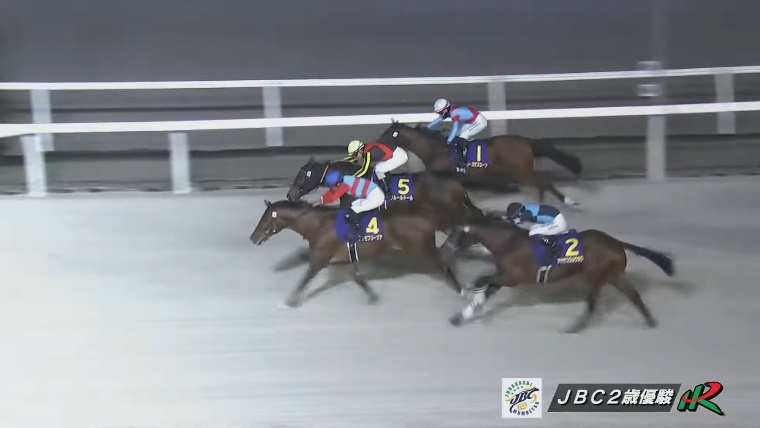 【JBC2歳優駿2025】結果・動画/タマモフリージアが差し切り勝ち
