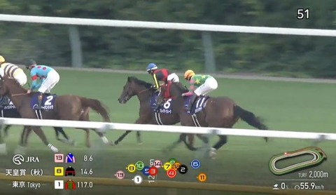 【競馬】天皇賞・秋　シランケドの上がり31秒7ｗｗｗ