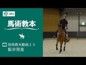 【馬事公苑】馬術教本動画23 駈歩発進 | JRA公式