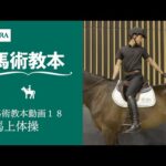 【馬事公苑】馬術教本動画18 馬上体操 | JRA公式