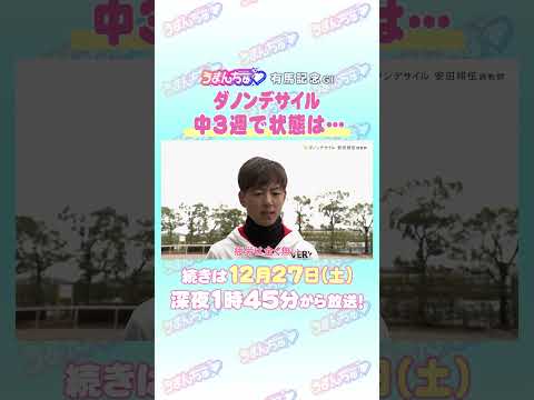 有馬記念 GⅠ トレセン直撃取材！　#競馬 #有馬記念 #ダノンデサイル #安田翔伍 調教師